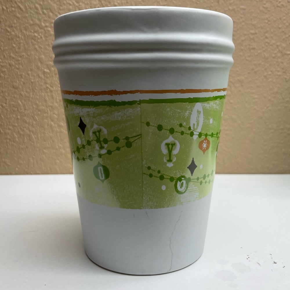 Starbucks ceramic lidded logo canister - Picture 3 of 4